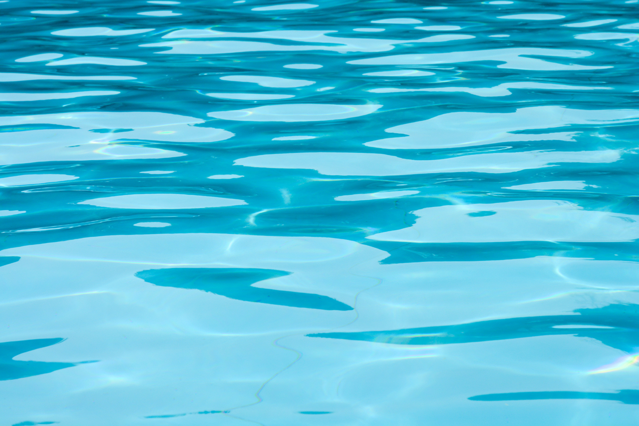 Water background blue